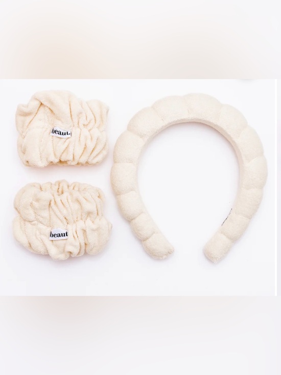 beaut beauty co Other - BEAUT | Bubble Headband + Wristbands Set
